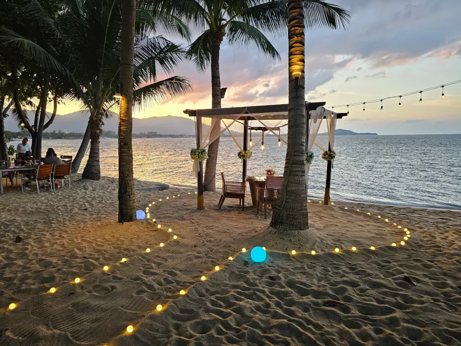 Asientos románticos (servicio de pago)