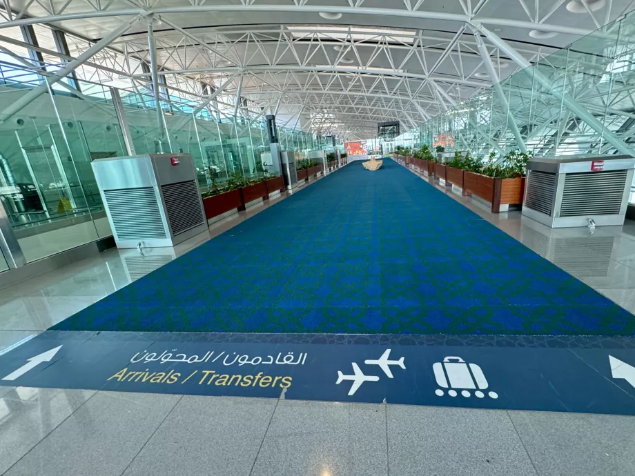 Llegadas y traslados al aeropuerto de Salalah SLL