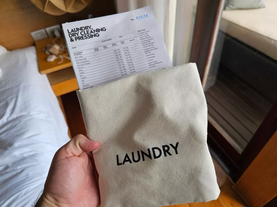 Servicio de lavandería