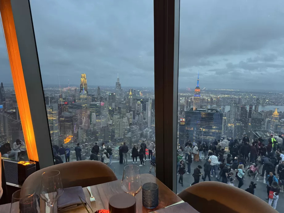 Vista desde el restaurante Peak