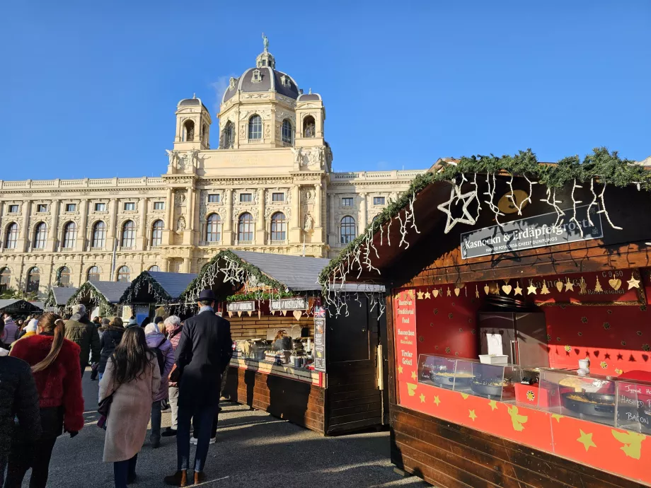 Mercado de Navidad en Maria-Theresien-Platz