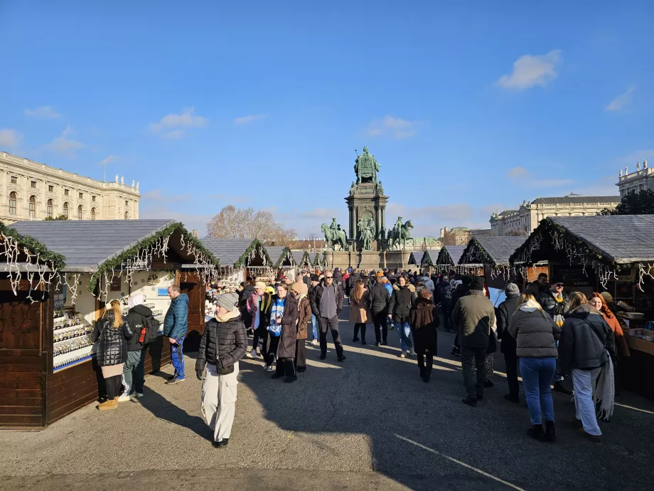 Mercado de Navidad en Maria-Theresien-Platz