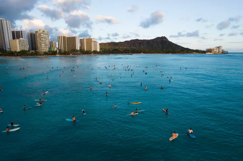 Surf en Waikiki