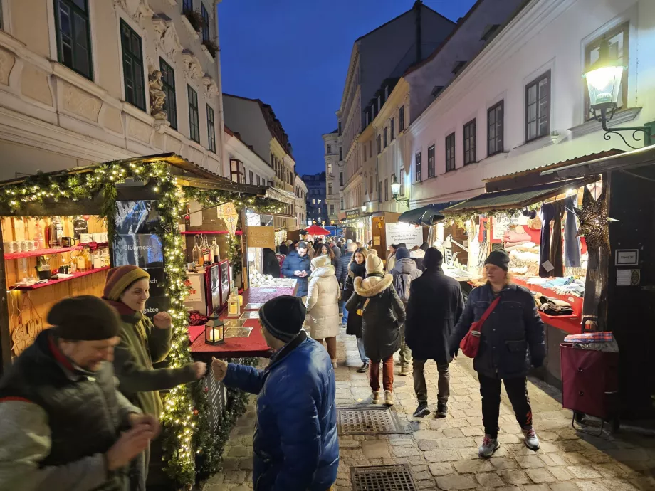 Mercado navideño en el Spittelberg
