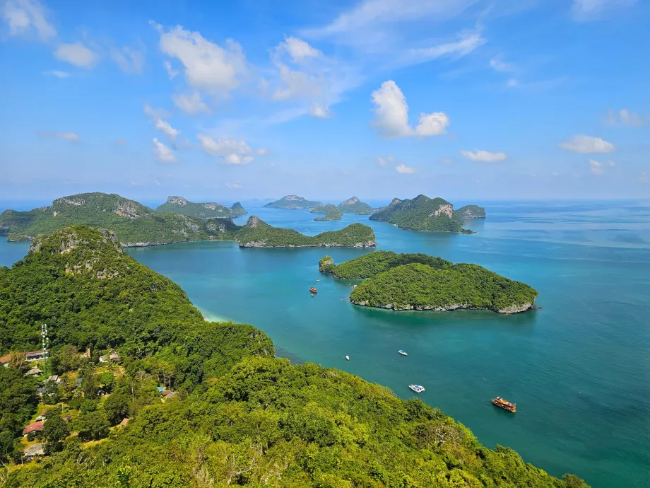 Vistas de la isla de Koh Wua Ta Lap