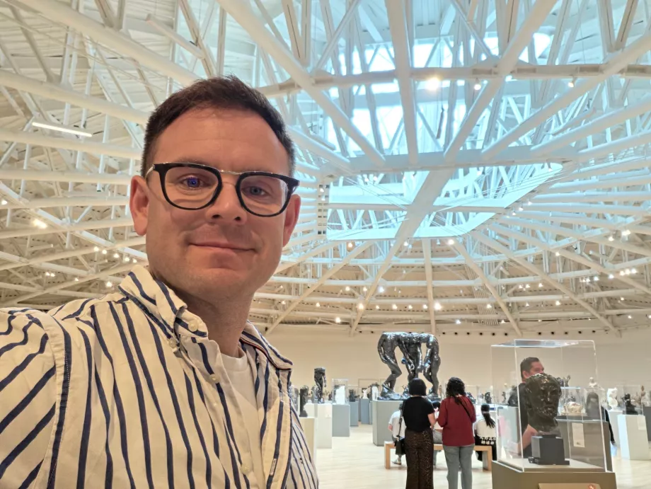 Yo en Museo Soumaya