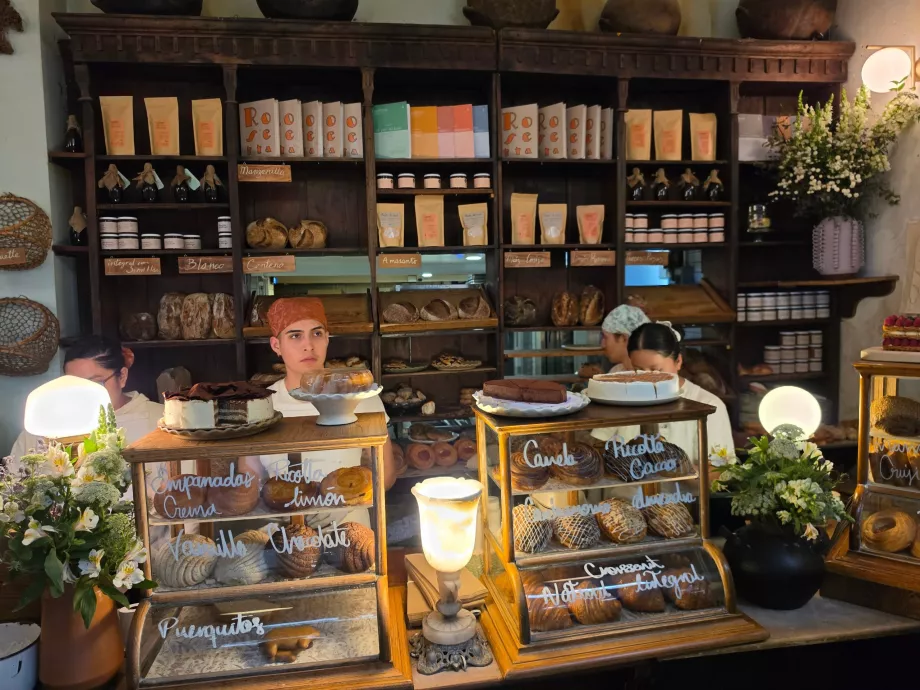 Café en el barrio de Roma