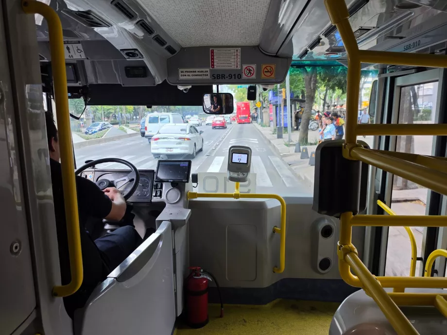 Lector de pago al conductor