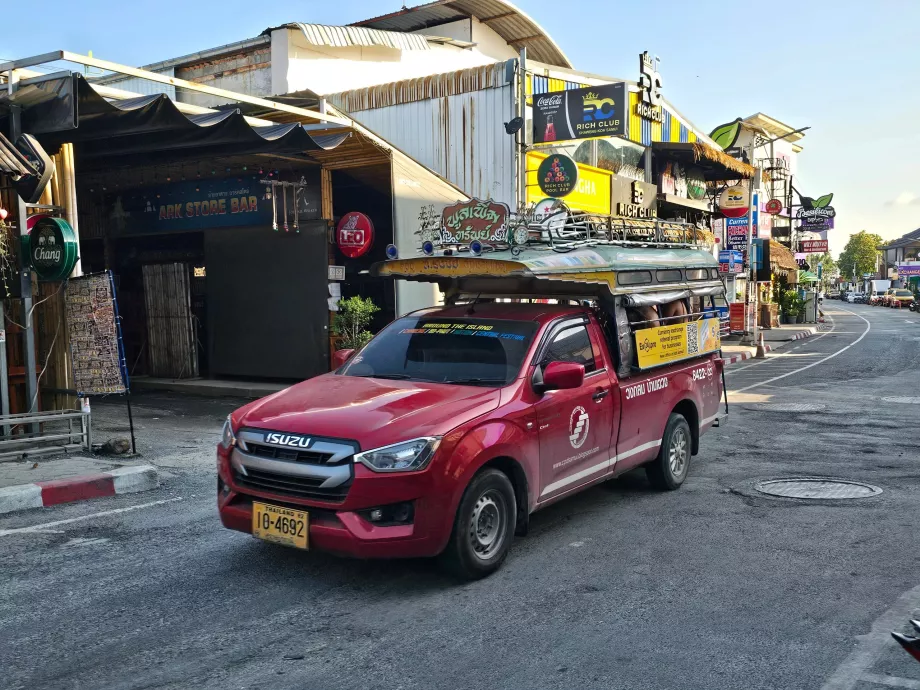 Songthaew en Koh Samui