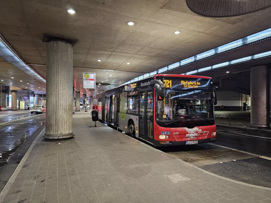 Autobús, aeropuerto DUS