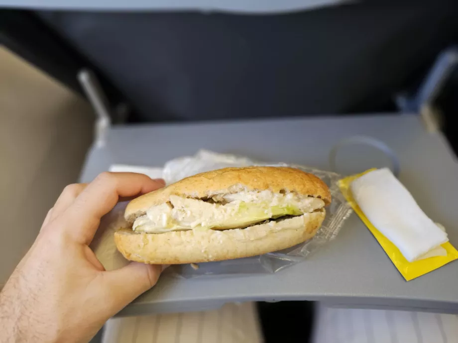 Sándwich de pollo