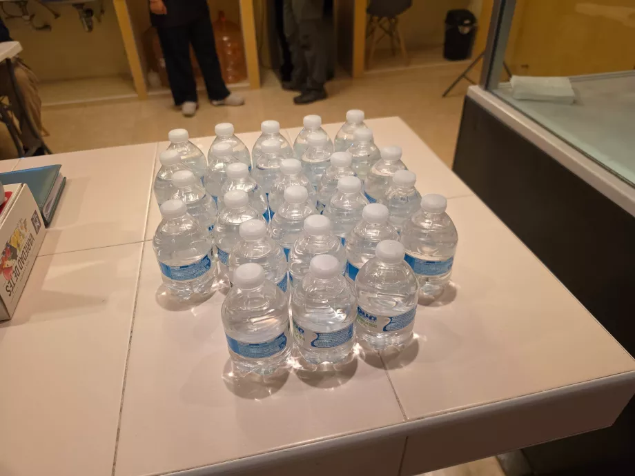 Agua gratis