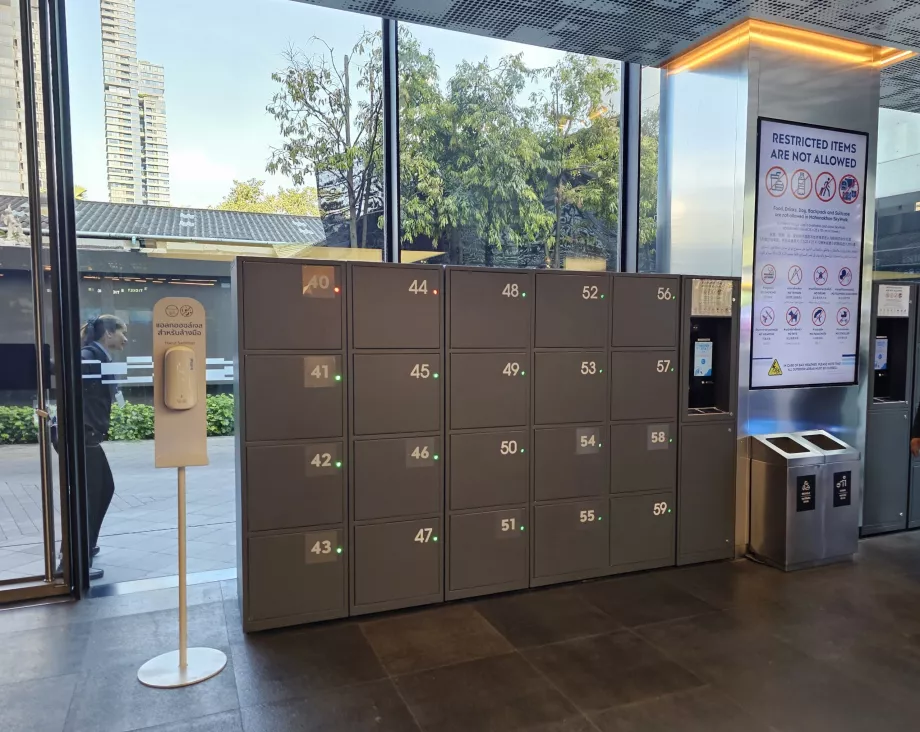 King Power Mahanakhon - consigna de equipajes