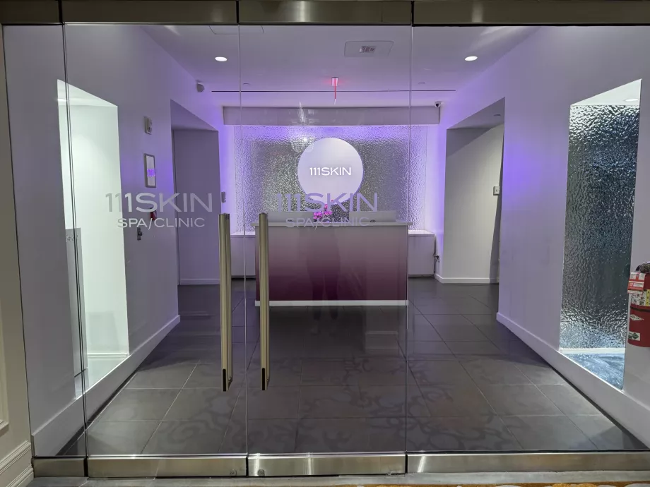 Recepción en el spa