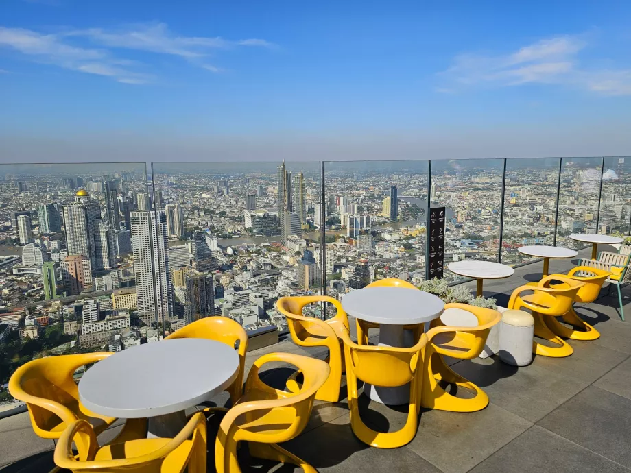 King Power Mahanakhon - vista de la azotea