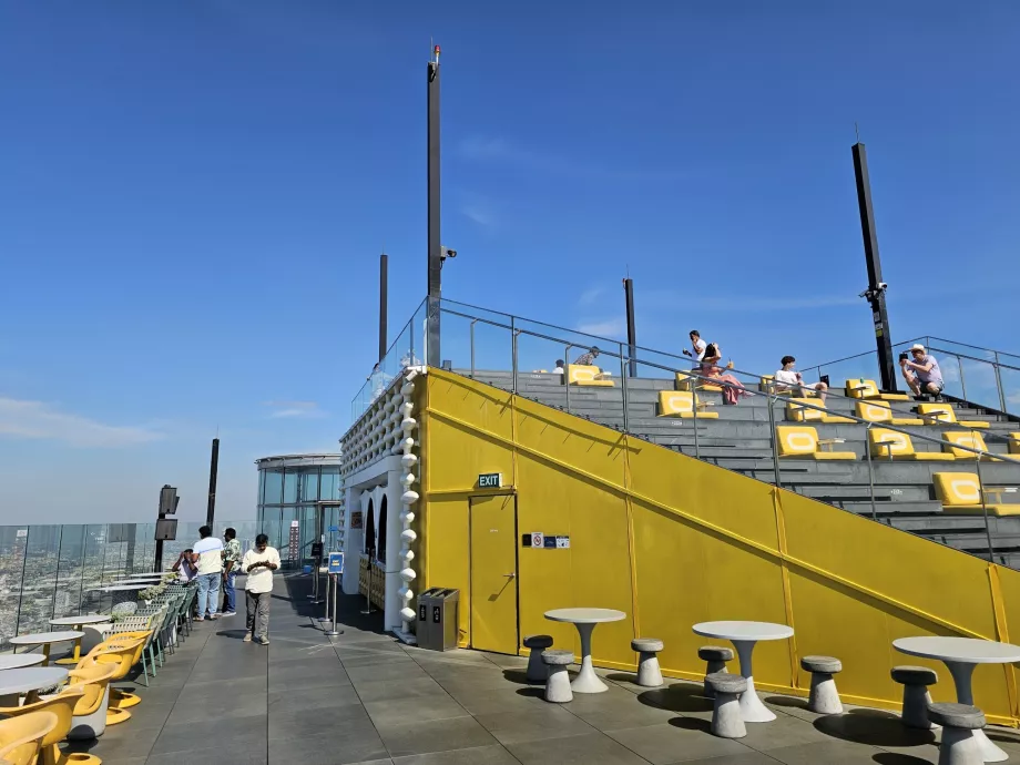 King Power Mahanakhon - vista de la azotea