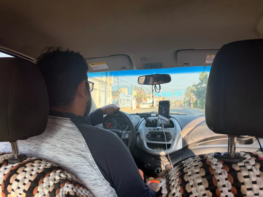 Viaje en Uber