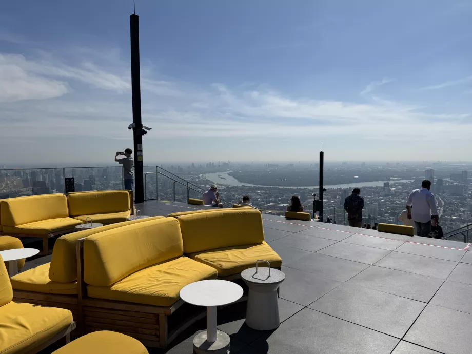 King Power Mahanakhon - vista de la azotea