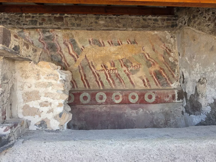 Mural de un puma