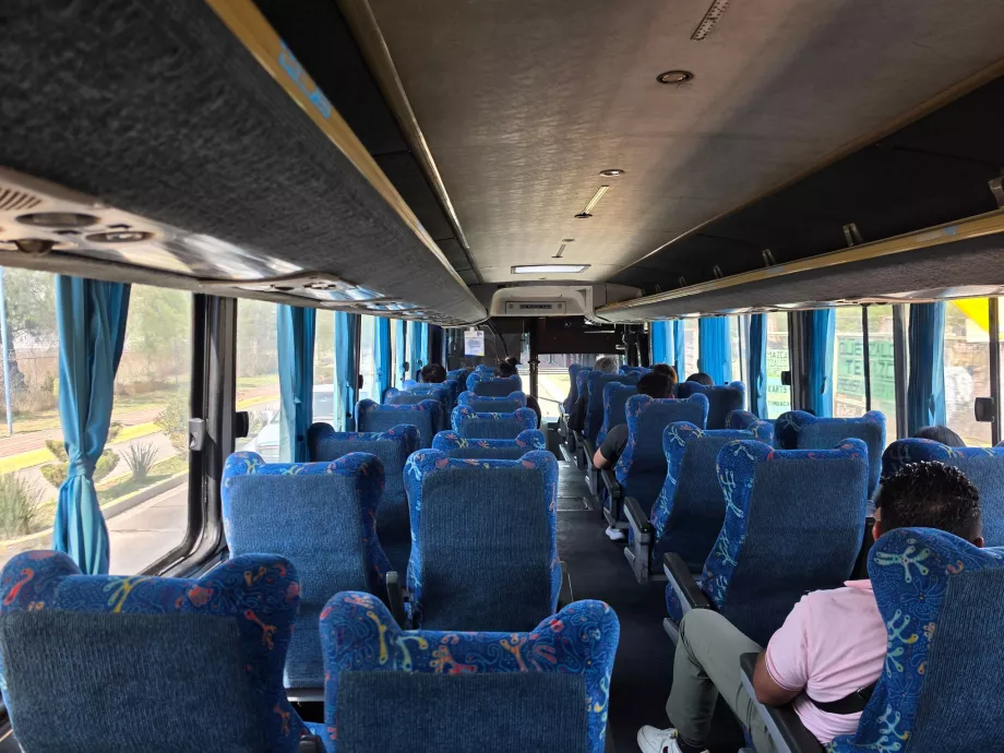 Interior del autobús