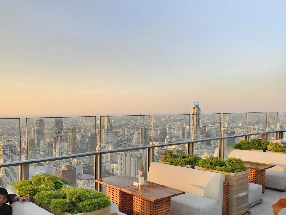Akara Sky Hanuman - vista de Bangkok