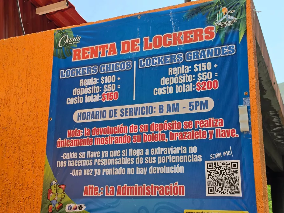 Precios de los depósitos