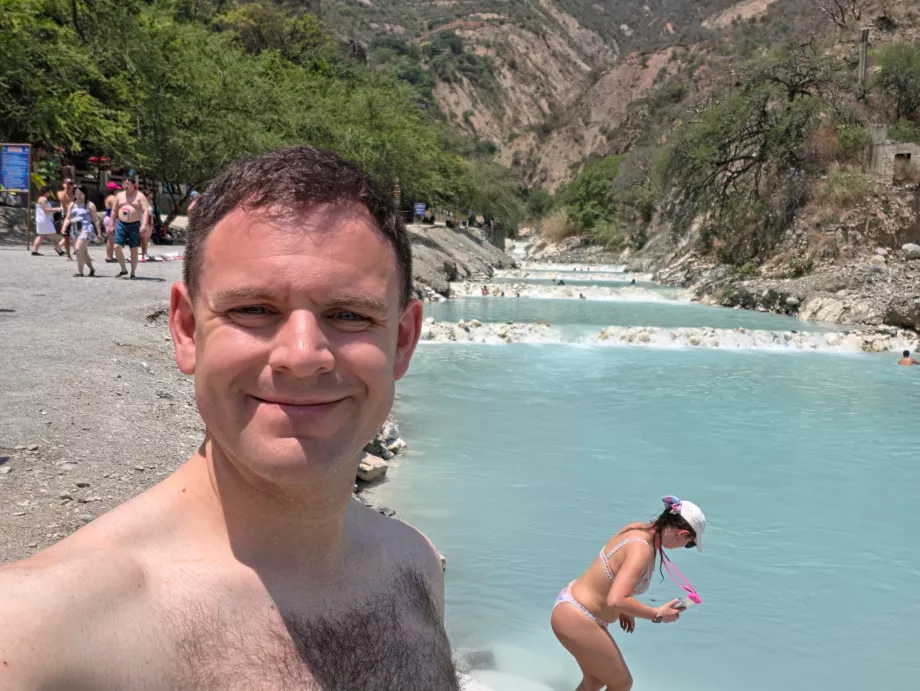Bañarse en el río