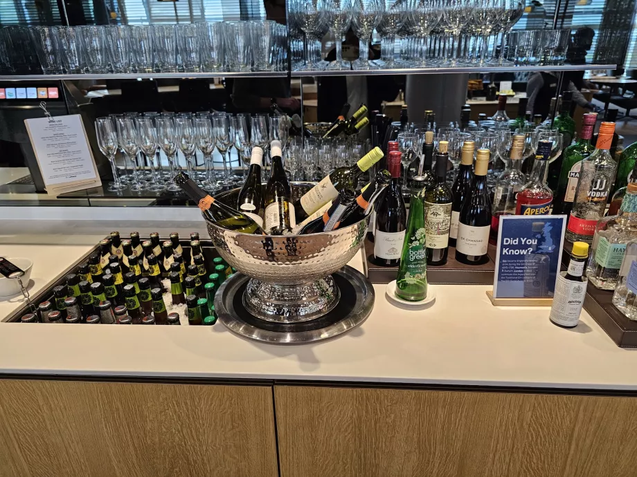 Oferta de bebidas alcohólicas