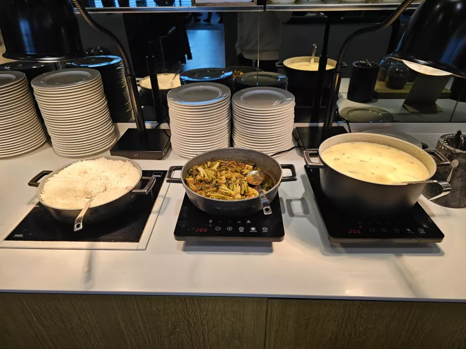 Oferta de comida caliente