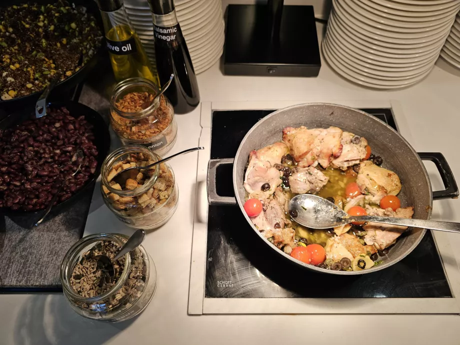 Oferta de comida caliente