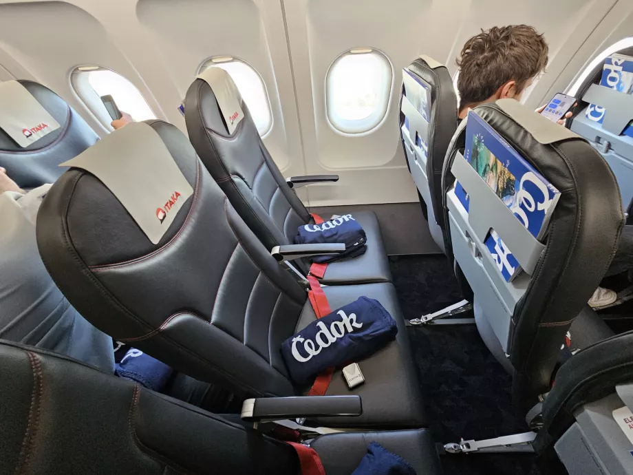 Detalle de los asientos