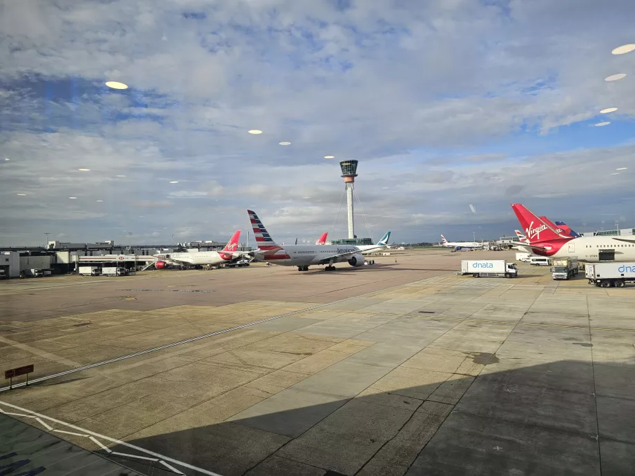 Vista del aeródromo