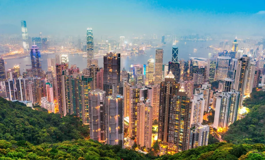 Pico Victoria - vista de Hong Kong
