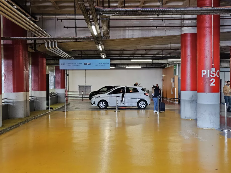 Punto de recogida, Uber y Bolt