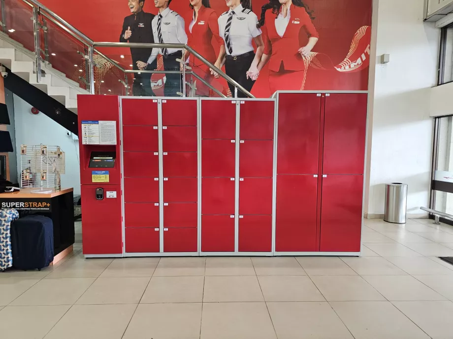 Taquillas para guardar el equipaje