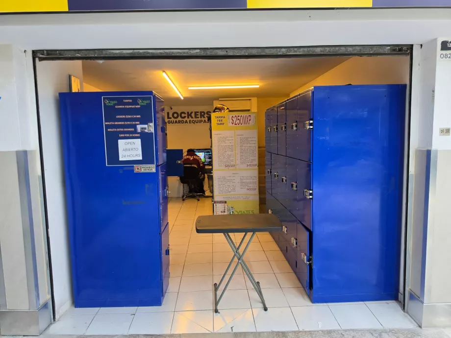 Consigna de equipaje en la Terminal 1
