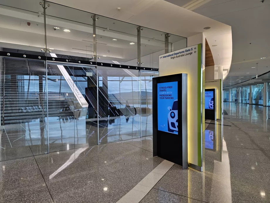 Puertas de embarque internacionales