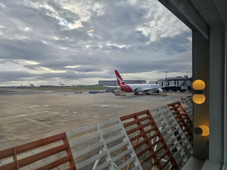 Vista del aeródromo