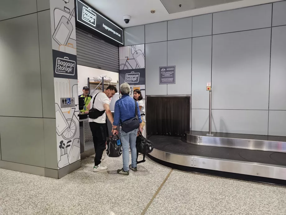 Depósito de equipajes, Terminal 3