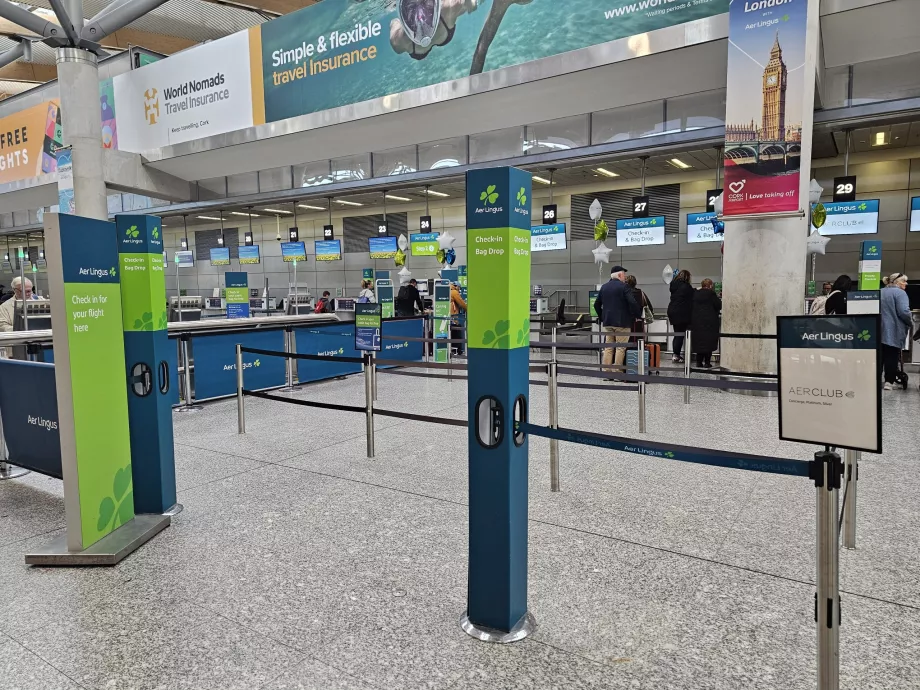 Facturación en el aeropuerto