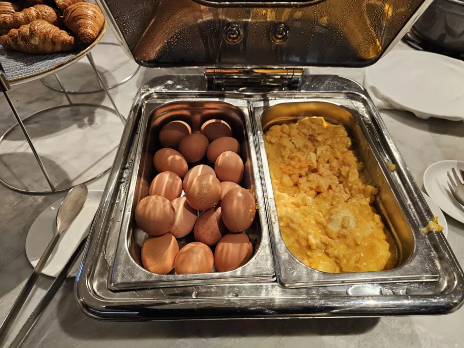 Oferta de desayuno - comidas calientes