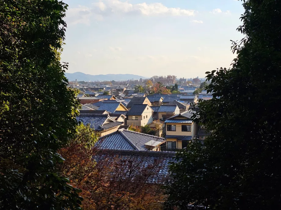 Vista desde Kamigamo-jinja