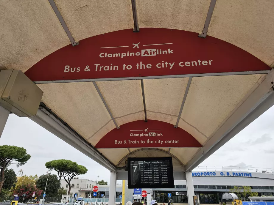 Parada de autobús Ciampino AirLink