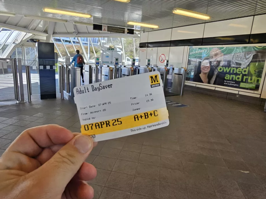 Billete de metro