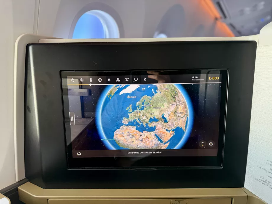 Trayectoria del vuelo EY156