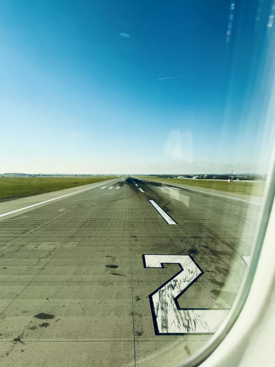 Listo para despegar de PRG