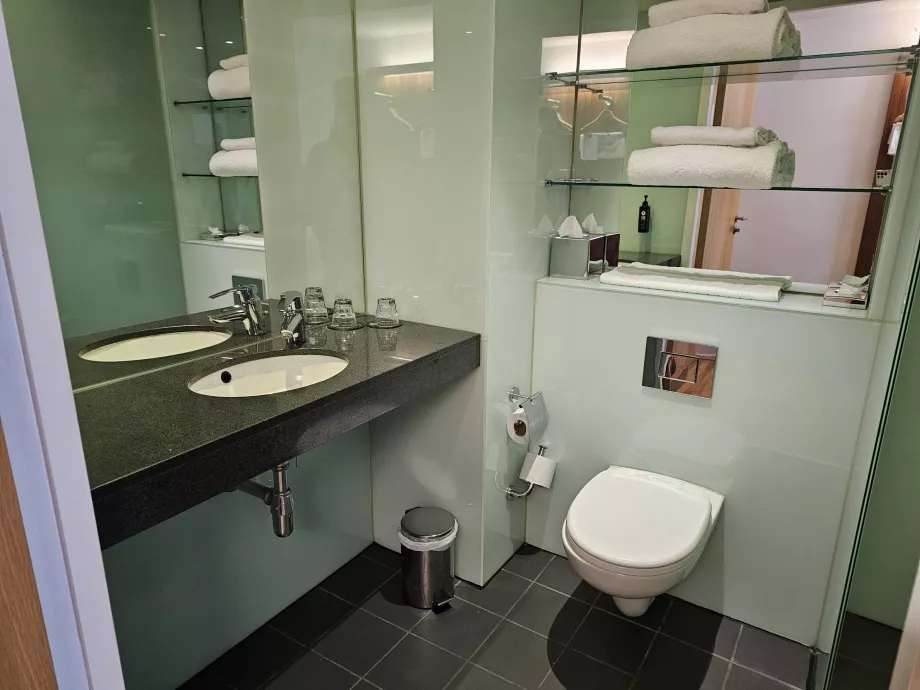 Ramada Encore, baño