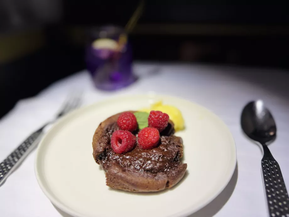 Fondant de chocolate y caramelo