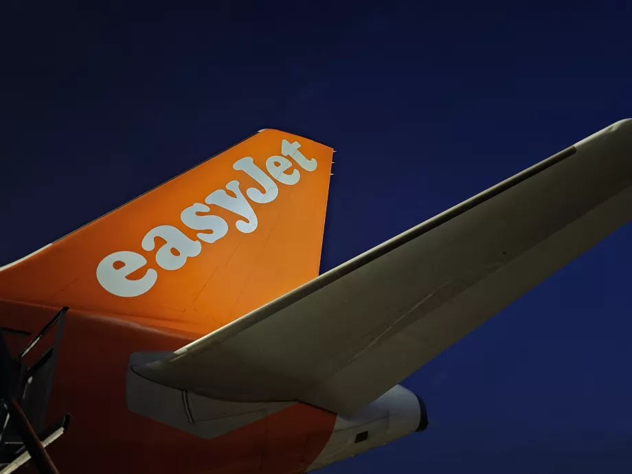 Un vuelo de easyJet en el aeropuerto de Malpensa
