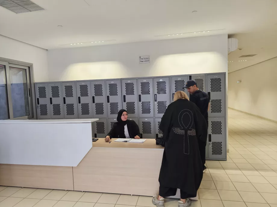 Taquillas para guardar el equipaje